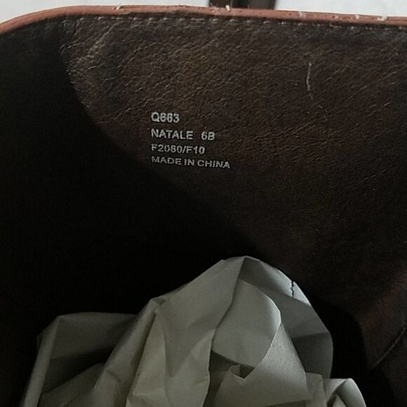 Coach VTG Natalie Brown leather harness tall Riding boots Women's 6B - Picture 5 of 15